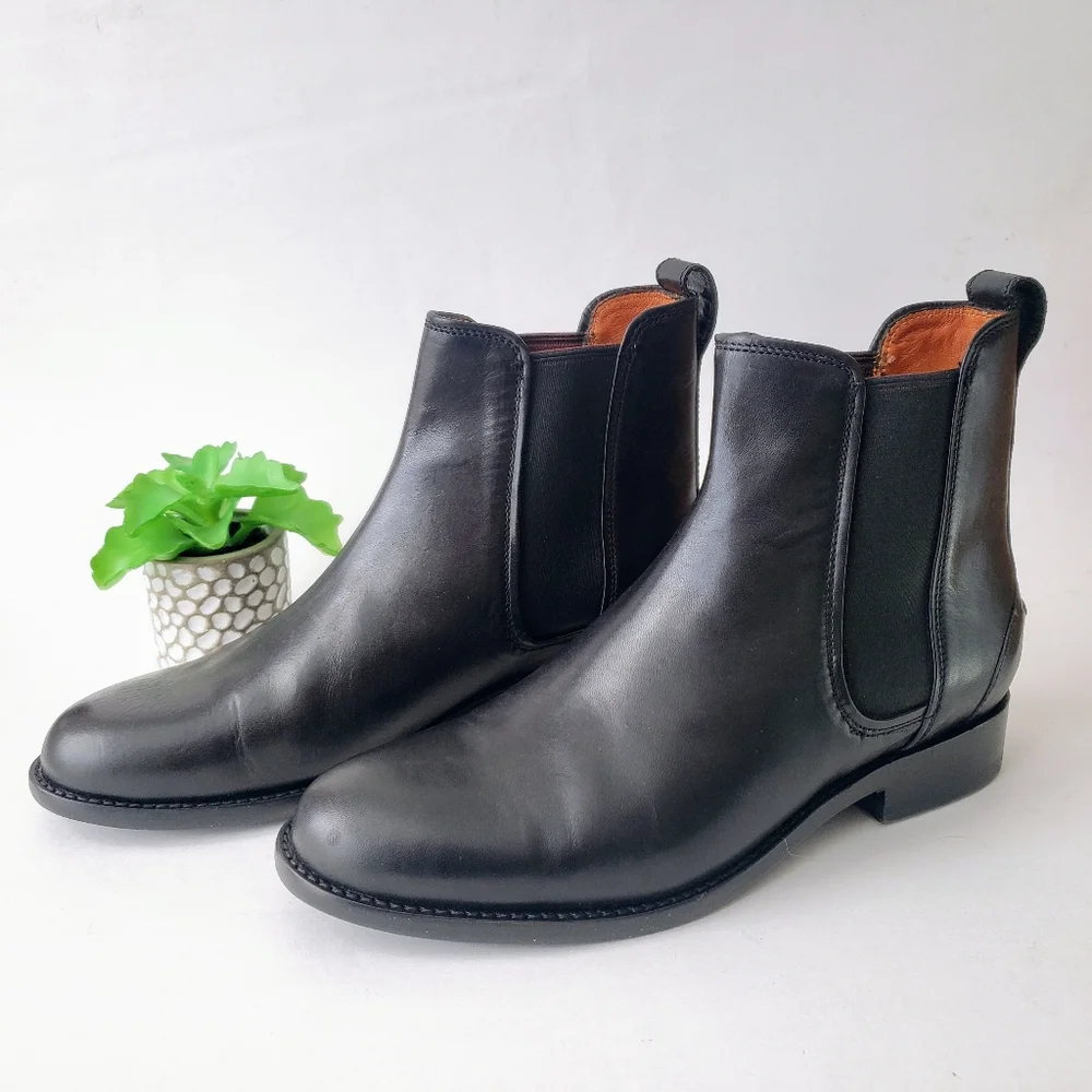 Ariat Two24 Parker Black Leather Chelsea Boots Size 6 and 9 New in Box - Picture 6 of 13
